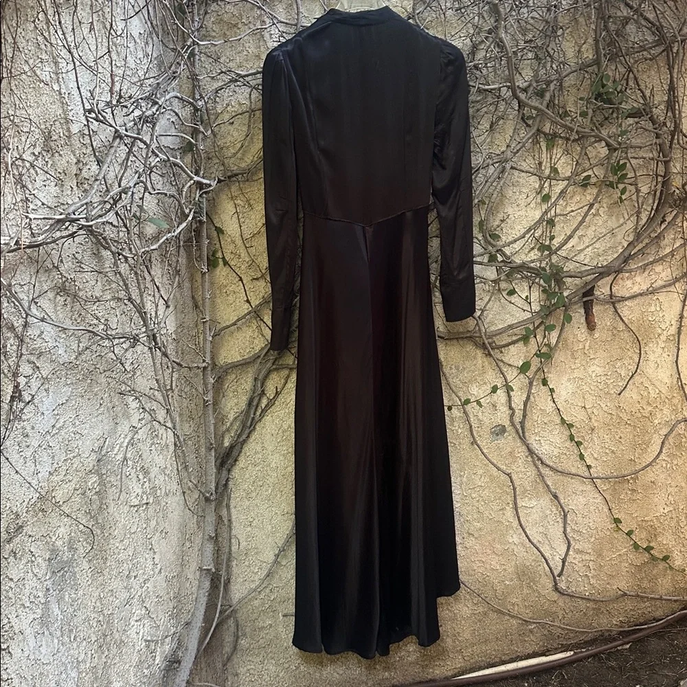 Free People Black Long Sleeve Kimono